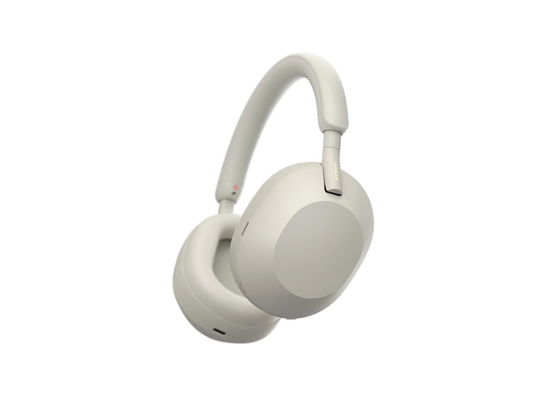 Sony - WH-1000XM5 Noise Cancelling Wireless Headphones, White
