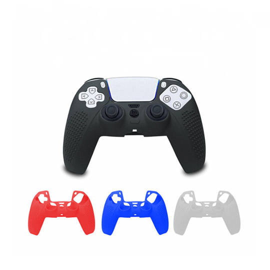 Silikonskydd Casefor PS5-spelkontroll Halkfritt skyddsfodral för Playstation 5 Gamepad