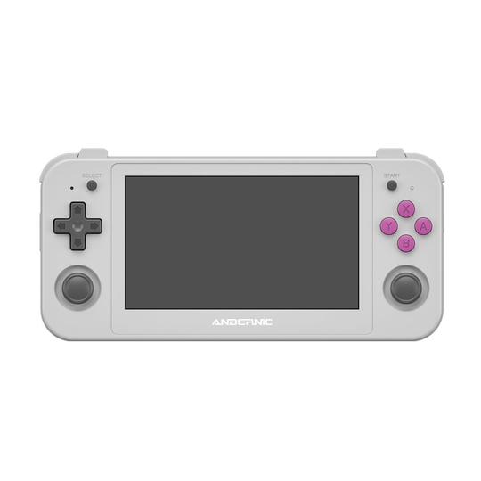 ANBERNIC RG505 4,95 tum OLED 4000+ Spel Android 12 OS Handhållen spelkonsol med 256GB TF-kort 4GB Bagge 128GB ROM Unisoc
