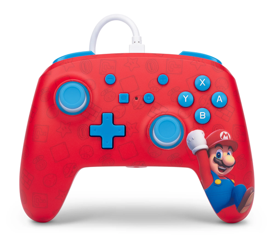 PowerA NSW ENH Wired Controller - WOO HOO MARIO