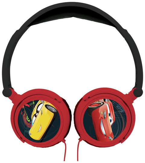 Lexibook - Disney Cars - Wired Foldable Headphone (HP010DC)