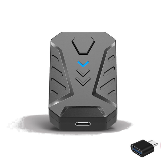 MIX Master 7 IN 1 Video Wired Gamepad Game Keyboard Mouse Converter Plug Play Gamepad PUBG Controller Converter för PS4