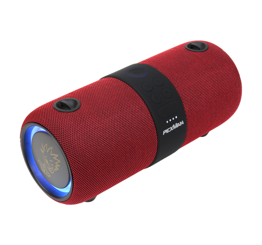 PexMan PM-10 Kannettava Bluetooth kaiutin, punainen