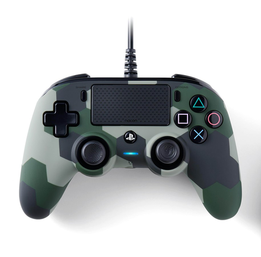 Nacon Compact Controller (Green Camouflage)