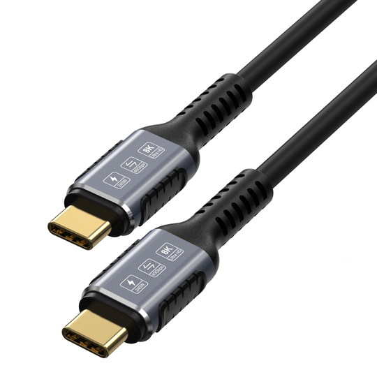 USB4.0 Gen 3 PD240W USB C till C-kabel Laddningsdatakabel 40 Gbps PD3.1 8K 30Hz 4K 144Hz