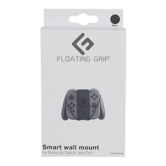 Floating Grip Nintendo Switch Joy-Con Wall Mount Black/Grey