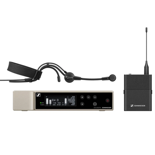 Sennheiser EW-D ME3-kuulokkeet (U1/5: 823,2-831,8 + 863,2-864,8 MHz)