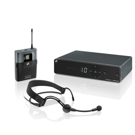 Sennheiser XSW 1-ME3-kuulokkeet (taajuusalue B: 572-596 MHz)