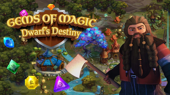 Gems of Magic: Dwarf's Destiny (Code in a Box)