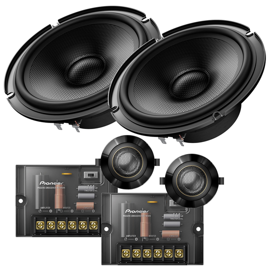Pioneer TS-Z65CH - 17 cm. Komponenttikaiutinjärjestelmä (330W) - Pioneer Bilstereo
