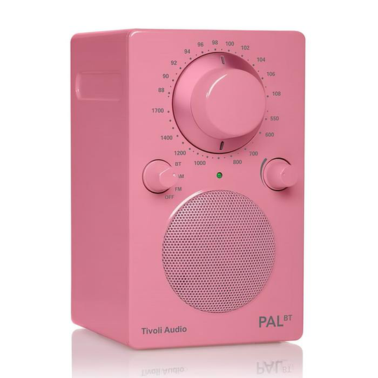 Tivoli Audio PAL Bluetooth-kaiutin (vaaleanpunainen)