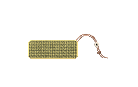 Kreafunk - aGROOVE mini speaker - Soft Yellow (KFWT176)