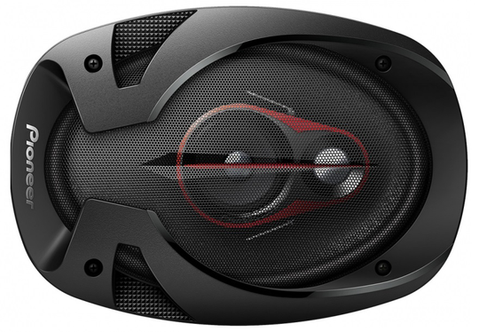 Pioneer TS-R6951S Kaiutin - Voimakas 3-teinen kaiutinjärjestelmä ylivoimaisella bassolla - Pioneer Bilstereo