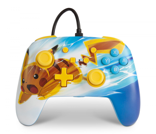 PowerA Nintendo Switch Enh Wired Controller - Pikachu Charge
