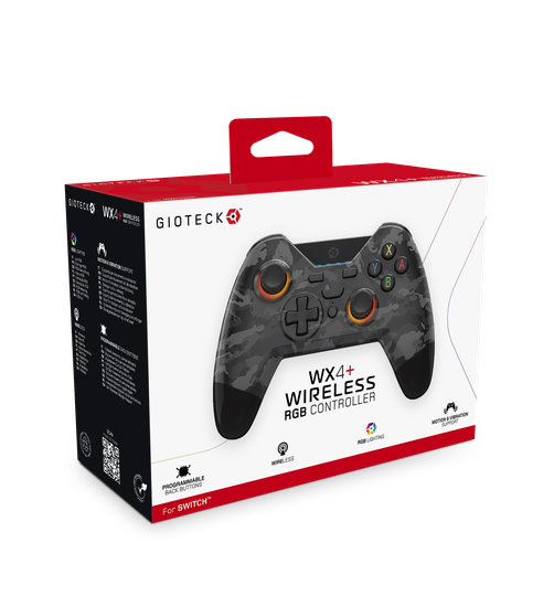 GIOTECK WX4+ Wireless RGB Controller