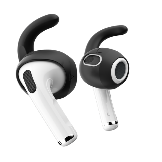 KeyBudz - EarBuddyz - Ear Hooks for Airpods 3 (Color: Black)