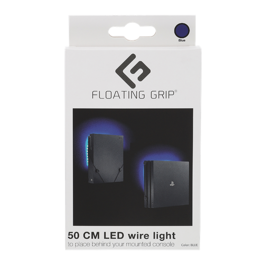 Floating Grip Led Wire Light with USB Blue